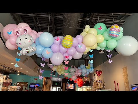 Easter Balloon Decoration | Easter Balloon Garland