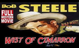 West Of Cimarron 1941* Bob Steele * Full Western Movie * WildWest Tv Westerns