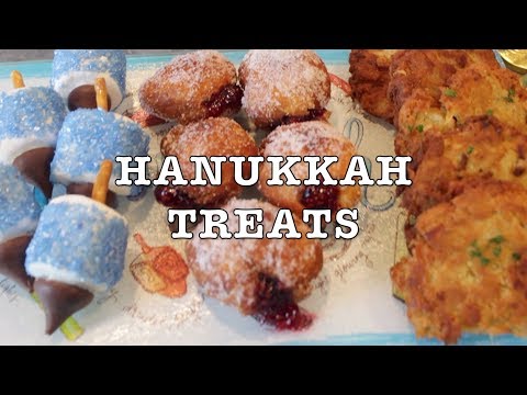 HOW TO MAKE HANUKKAH TREATS | EASY HANUKKAH RECIPES