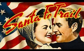 Santa Fe Trail (1940) COLORIZED Adventure, Biography, Western, War
