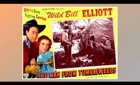 The Man From Tumbleweeds 1940 Western Bill Elliott Iris Meredith Dub Taylor