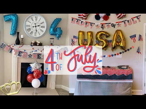 4th of July Decorations| DIY Party Decoration Ideas 4th of July 2022